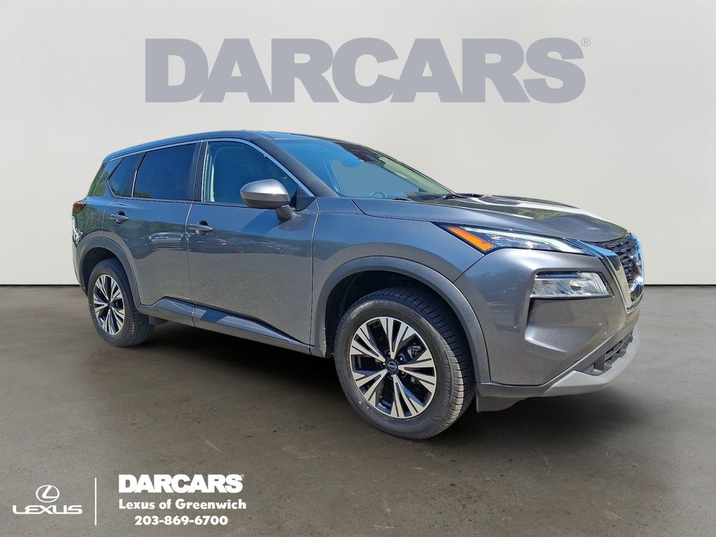 Gray (Gun Metallic) 2023 Nissan Rogue SUV / Crossover Front-Wheel Drive Continuously Variable Transmission