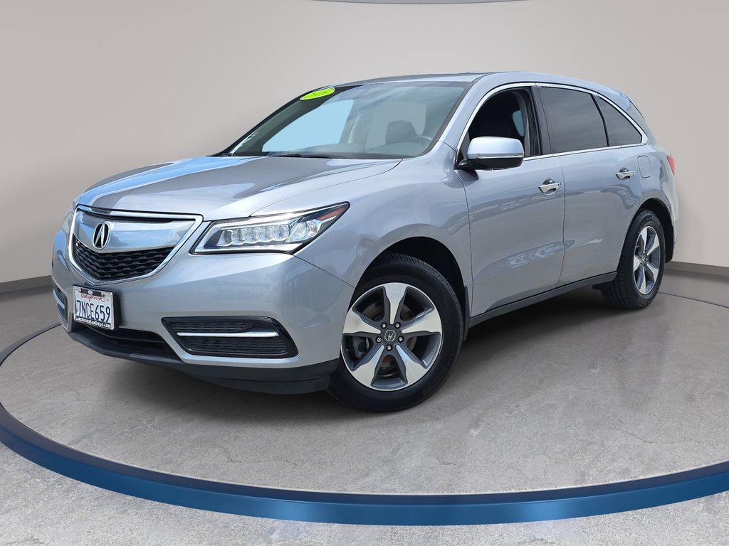 2016 Acura MDX Plata (Lunar Silver Metallic) SUV/Crossover Tracción en las cuatro ruedas 9 velocidades Automática