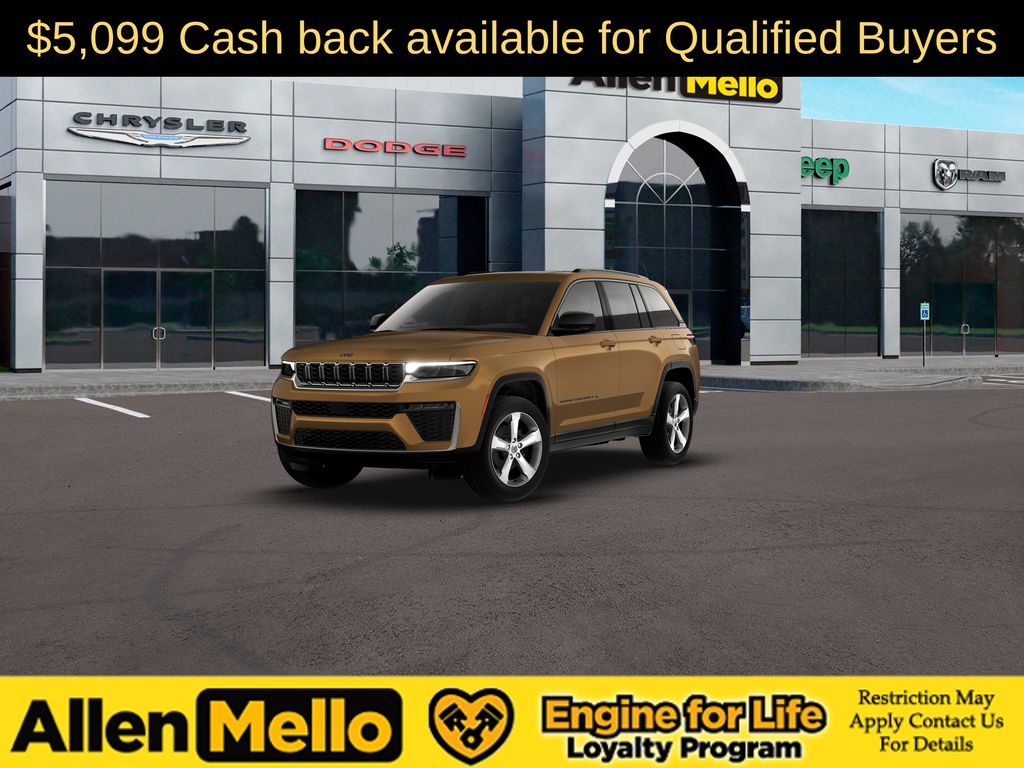 Red (Copper Shino Metallic Clearcoat) 2026 Jeep Grand Cherokee SUV / Crossover Four-Wheel Drive 8-Speed Automatic