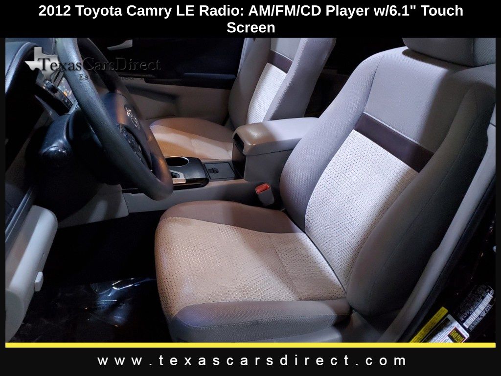 2012 Toyota Camry LE 6