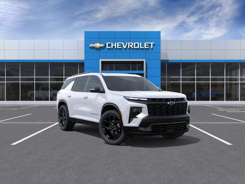 Polar White Tricoat 2026 Chevrolet Traverse SUV / Crossover Front-Wheel Drive 8-Speed Automatic