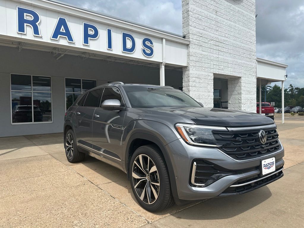Gray 2025 Volkswagen Atlas Cross Sport SUV / Crossover All-Wheel Drive 8-Speed Automatic
