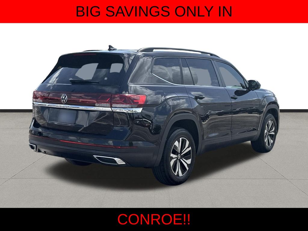 2024 Volkswagen Atlas 2.0T SE Black at DeMontrond Mazda
