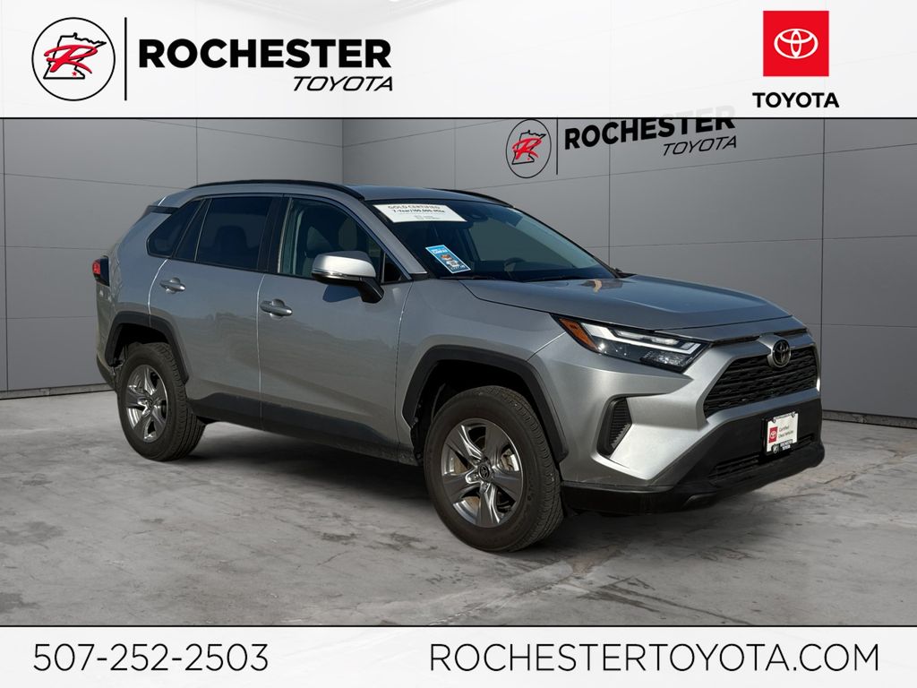 Silver Sky Metallic 2025 Toyota RAV4 SUV / Crossover All-Wheel Drive 8-Speed Automatic