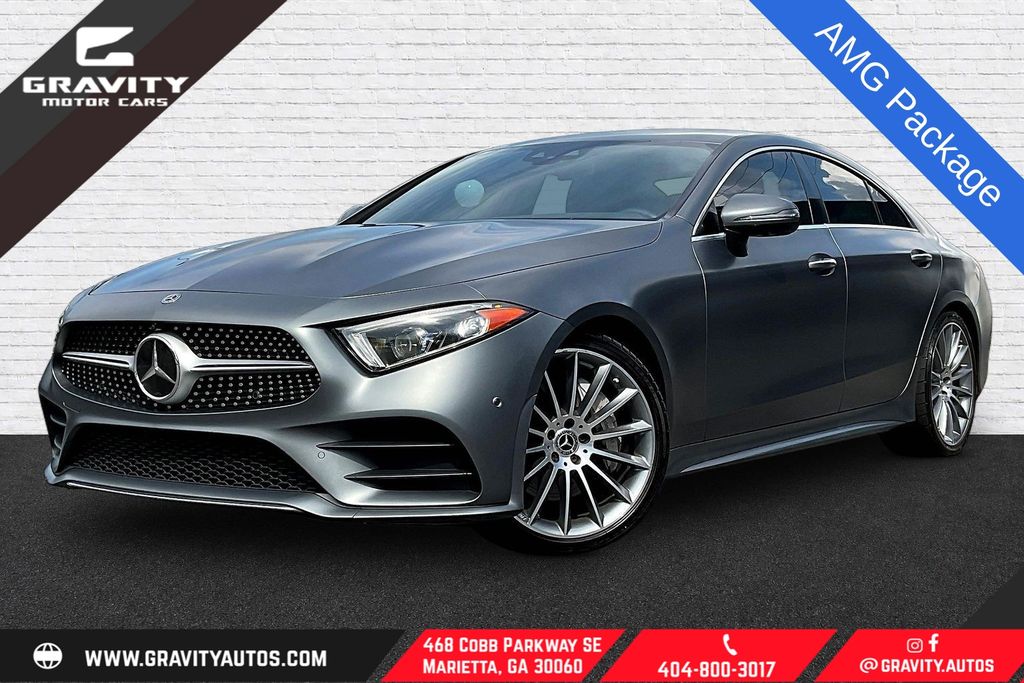 Gray 2020 Mercedes-Benz CLS Coupe Rear-Wheel Drive 9-Speed Automatic