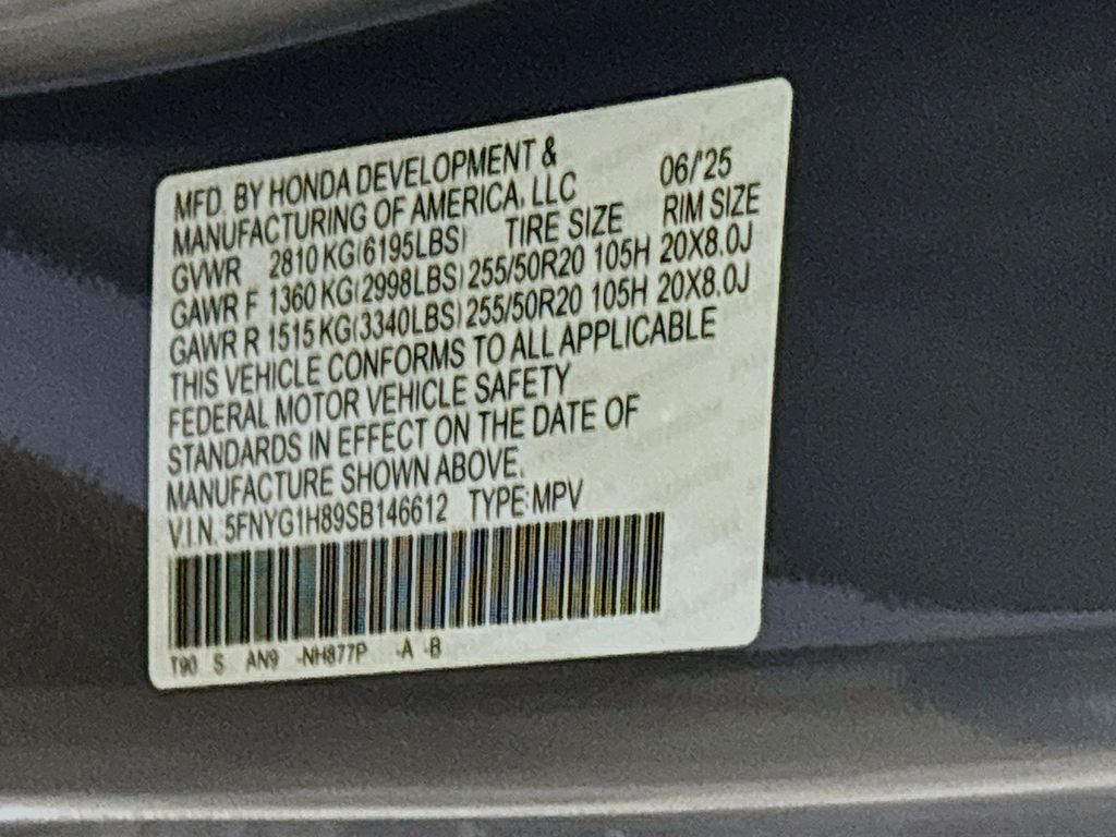 2025 Honda Pilot Elite
