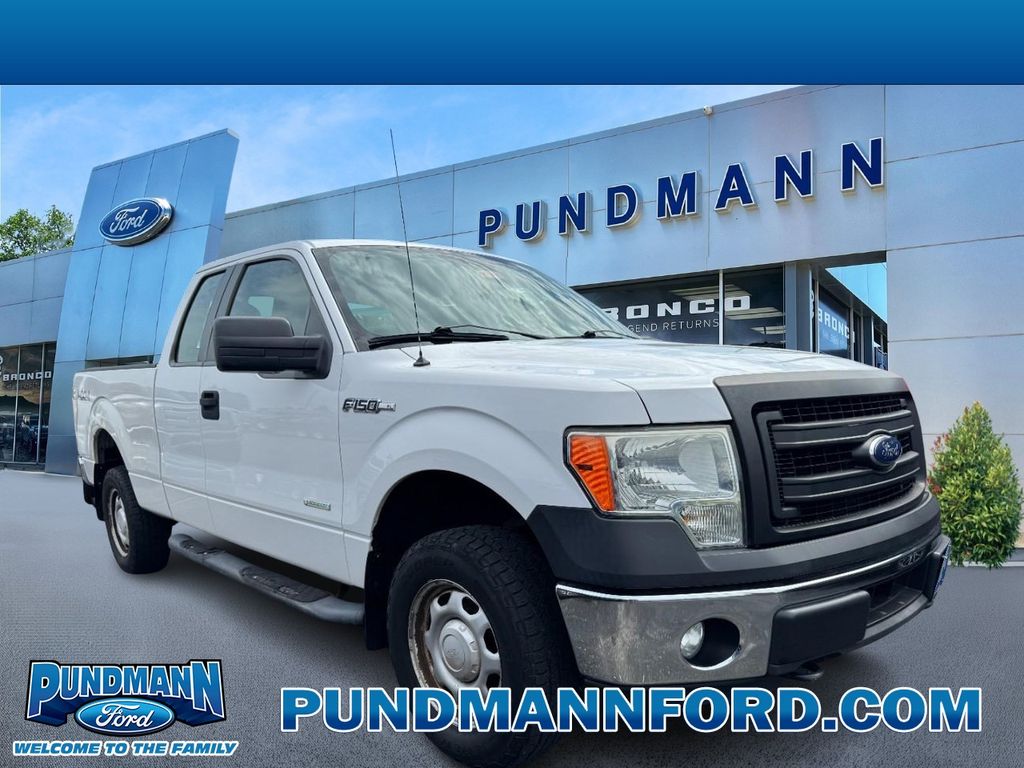Oxford White 2014 Ford F-150 Pickup Truck Four-Wheel Drive Automatic