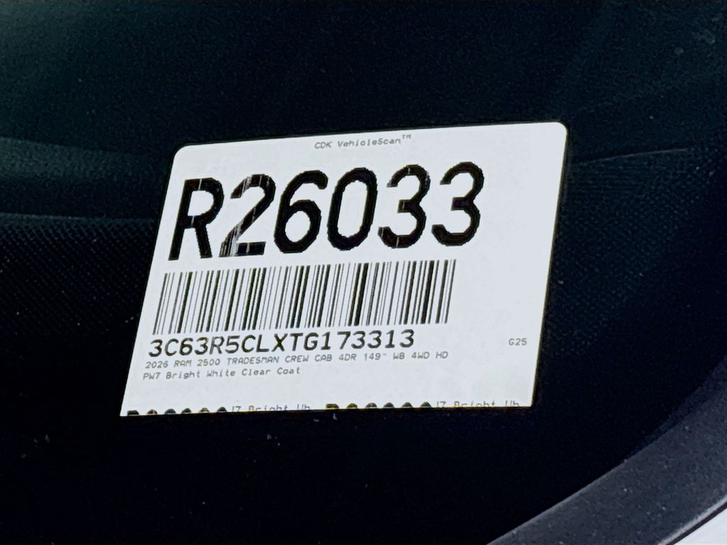 2026 Ram 2500 Tradesman