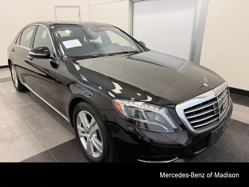 Black 2017 Mercedes-Benz S-Class Sedan All-Wheel Drive 9-Speed Automatic
