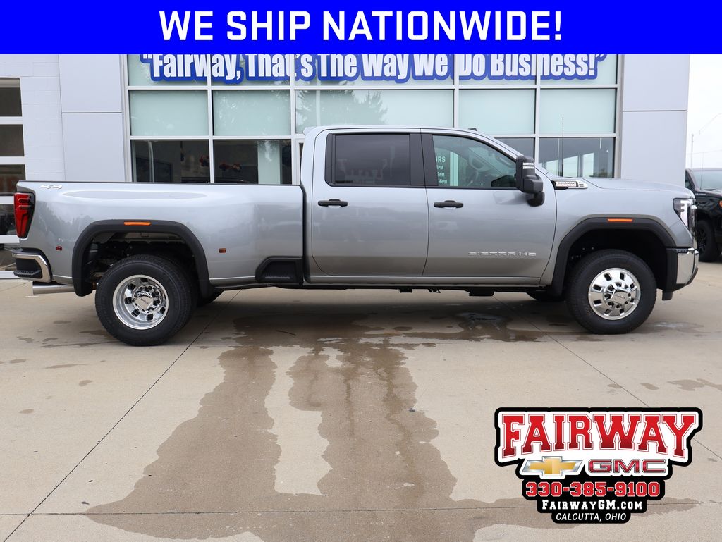 Sterling Metallic 2026 GMC Sierra 3500HD Pickup Truck Four-Wheel Drive Automatic