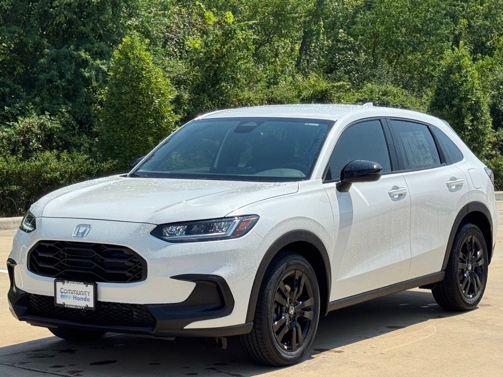 2026 Honda HR-V Sport White at Classic Honda Galveston