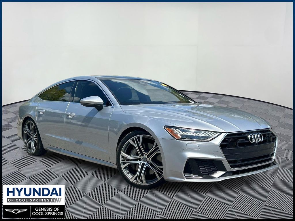 2019 Audi A7 Plata Sedán Tracción en las cuatro ruedas 7 velocidades Automática
