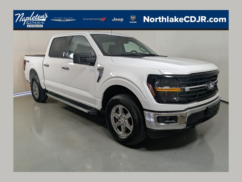 Oxford White 2025 Ford F-150 Pickup Truck Four-Wheel Drive Automatic
