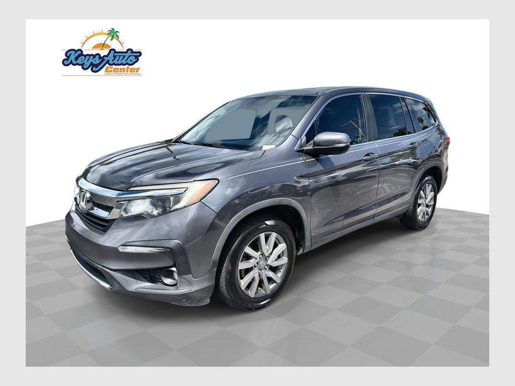 Gray 2019 Honda Pilot EX-L FWD SUV / Crossover Front-Wheel Drive 6-Speed Automatic