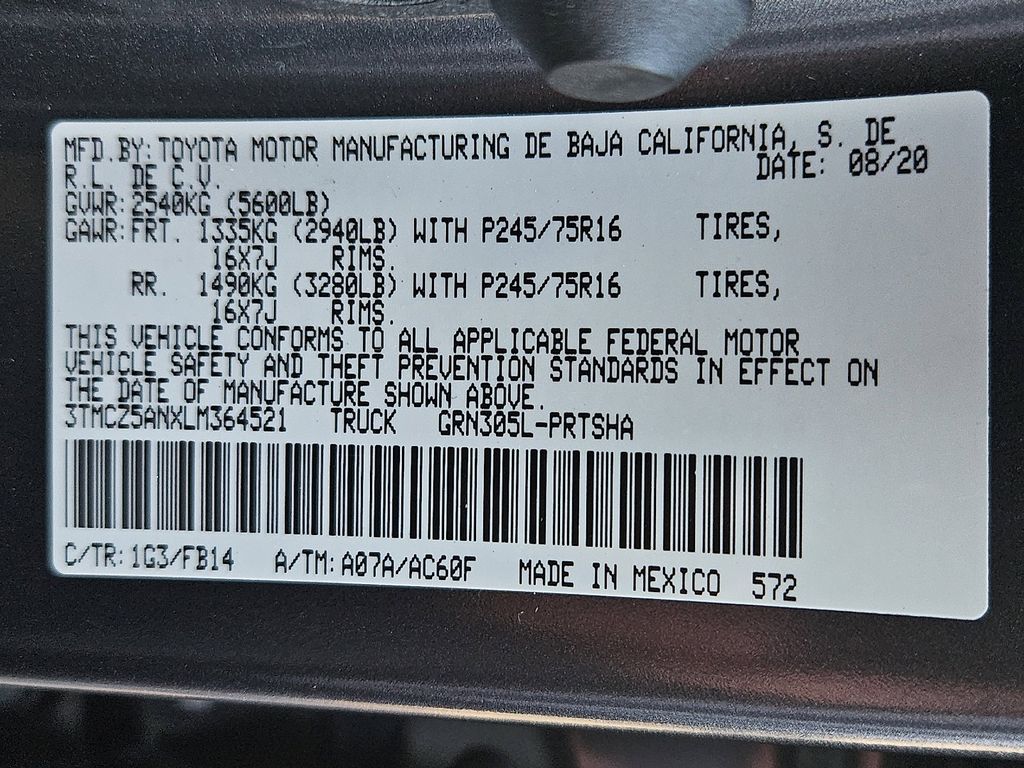 Thumbnail: 2020 Toyota Tacoma - 24