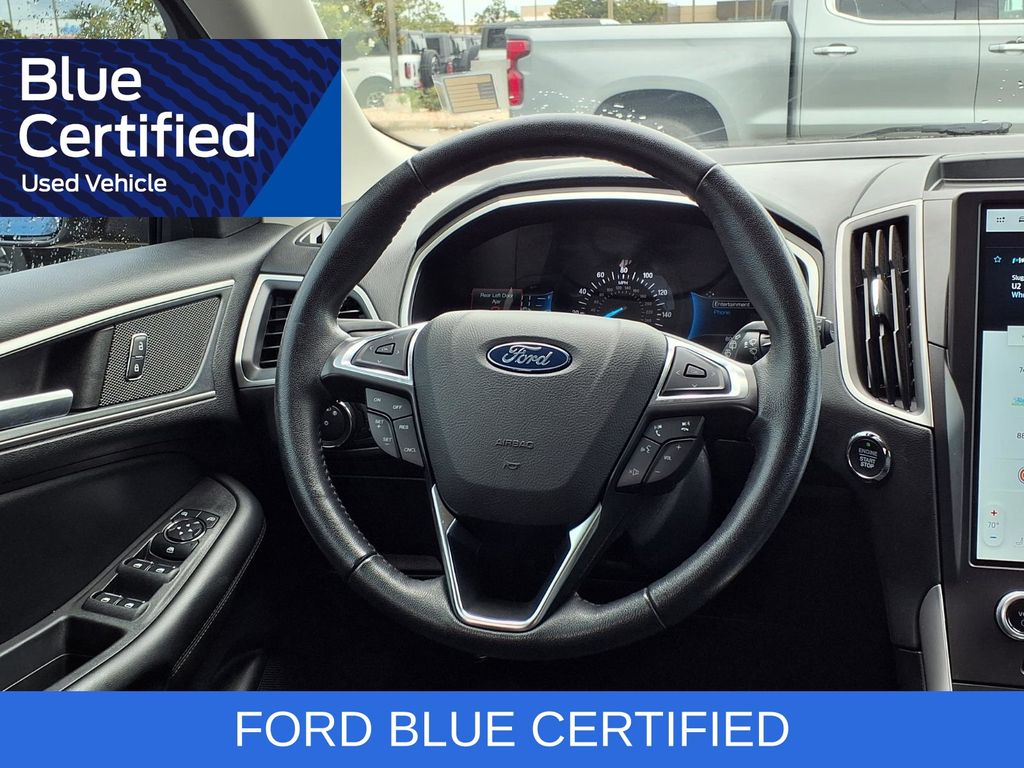 2021 Ford Edge SEL Blue at Cook Ford