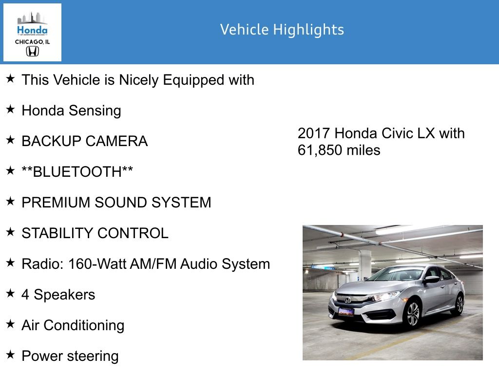 2017 Honda Civic LX 7