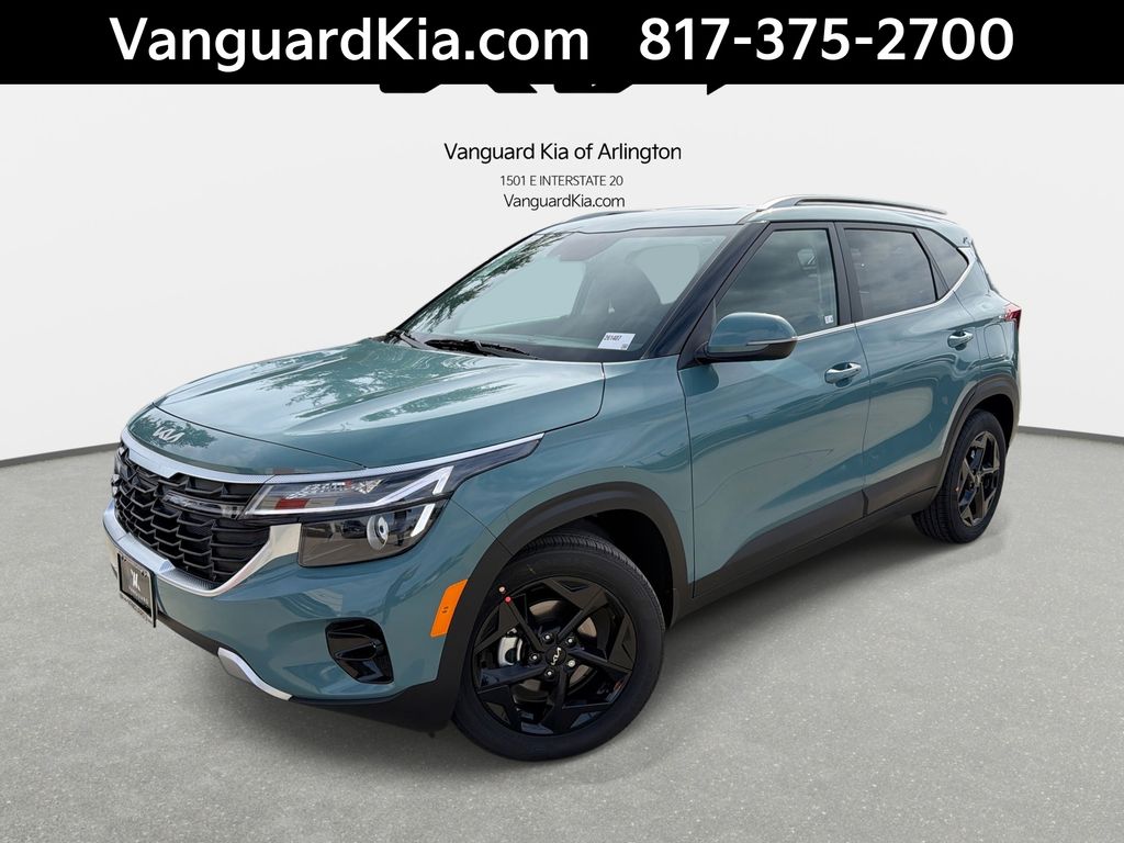 Pluton Blue 2026 Kia Seltos EX FWD SUV / Crossover Front-Wheel Drive Continuously Variable Transmission