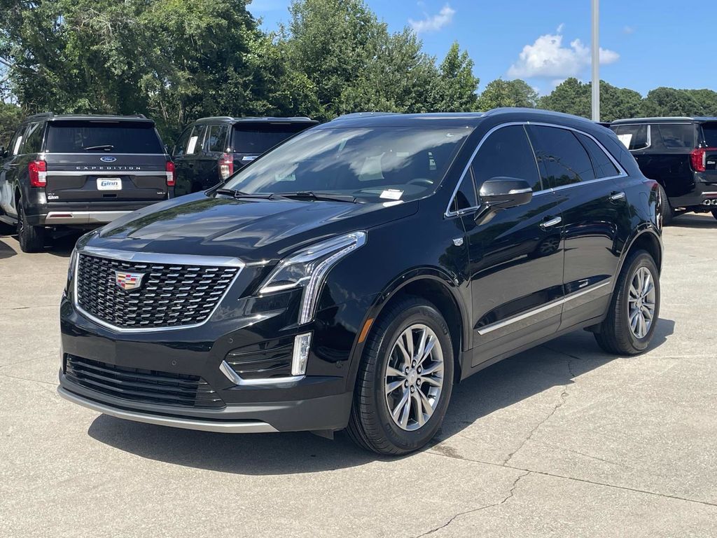 Stellar Black Metallic 2023 Cadillac XT5 SUV / Crossover Four-Wheel Drive 9-Speed Automatic