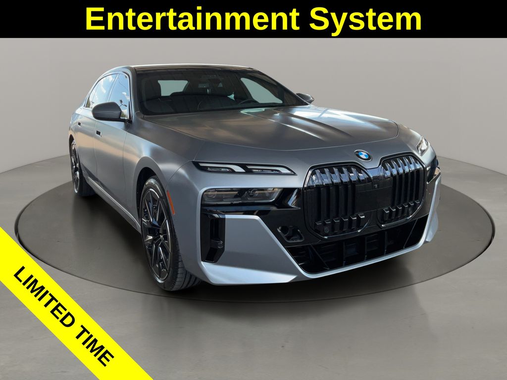 Frozen Pure Gray Metallic 2023 BMW 7 Series Sedan All-Wheel Drive 8-Speed Automatic