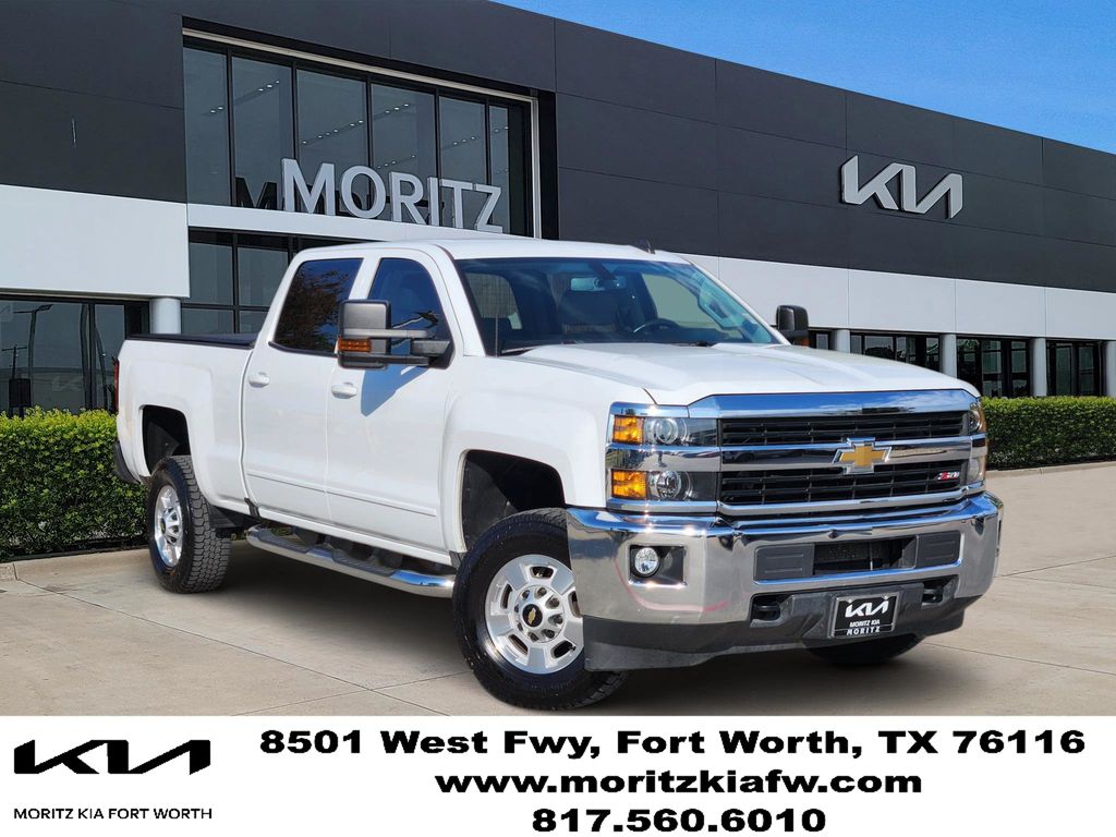 Summit White 2017 Chevrolet Silverado 2500HD Pickup Truck Four-Wheel Drive 6-Speed Automatic Overdrive