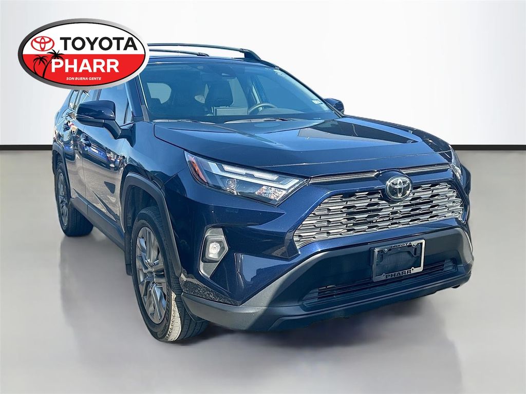 Blue 2023 Toyota RAV4 XLE Premium FWD SUV / Crossover Front-Wheel Drive 8-Speed Automatic