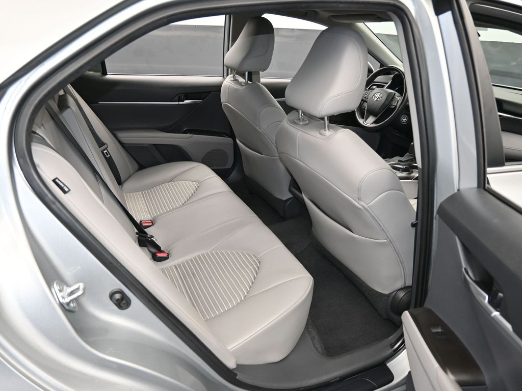 Used 2021 Celestial Silver Metallic Toyota SE image 37