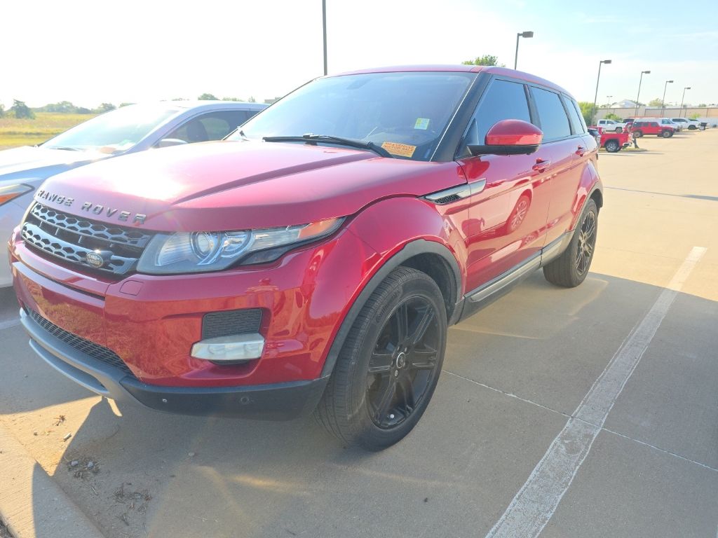 Red 2014 Land Rover Range Rover Evoque SUV / Crossover All-Wheel Drive 9-Speed Automatic