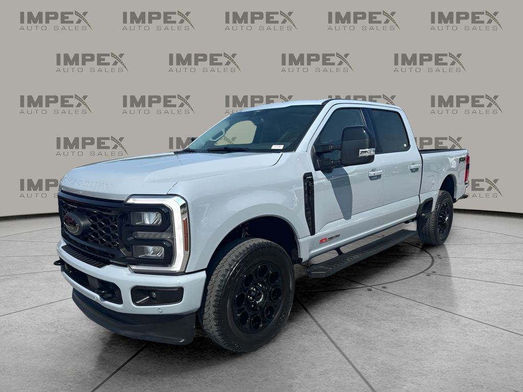 Glacier Gray Metallic Tri-Coat 2026 Ford F-350 Super Duty Pickup Truck Four-Wheel Drive Automatic