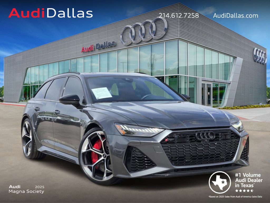 Daytona Gray Pearl Effect 2025 Audi RS 6 Avant 4.0T quattro Performance Wagon All-Wheel Drive 8-Speed Automatic