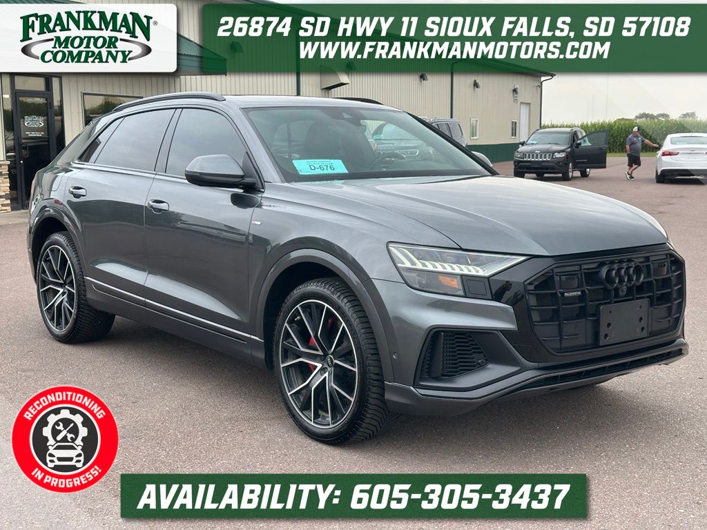 Daytona Gray Pearl 2023 Audi Q8 SUV / Crossover All-Wheel Drive 8-Speed Automatic