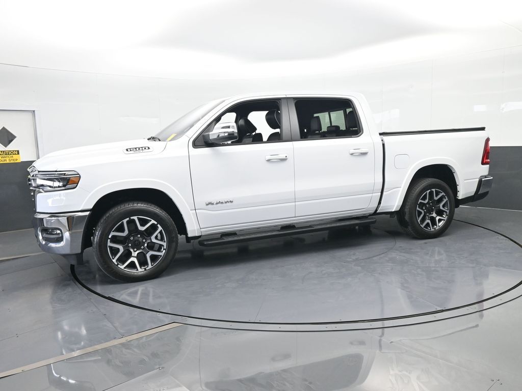 Used 2025 Bright White Clearcoat Ram Laramie image 2
