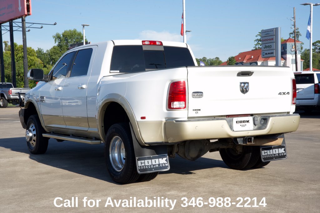 2017 Ram 3500 Laramie Longhorn White at Classic Elite Chevrolet Sugar Land