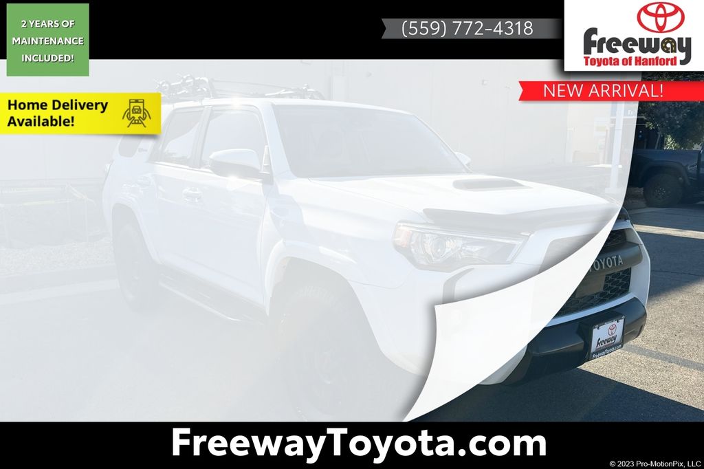 Super White 2020 Toyota 4Runner TRD Pro 4WD SUV / Crossover Four-Wheel Drive 5-Speed Automatic Overdrive