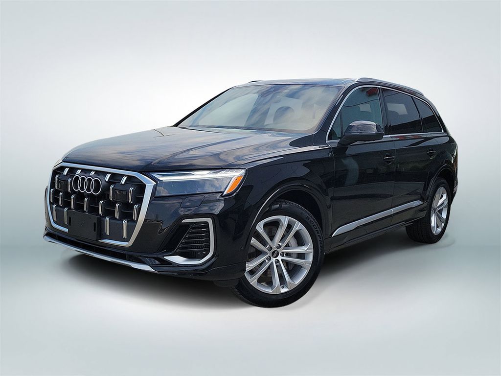 Mythos Black Metallic 2025 Audi Q7 SUV / Crossover All-Wheel Drive 8-Speed Automatic