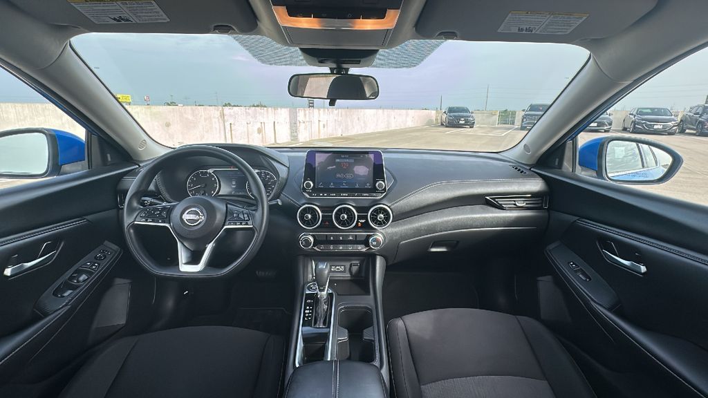 2025 Nissan Sentra SV Blue at Big Star Chrysler Jeep Dodge Ram 