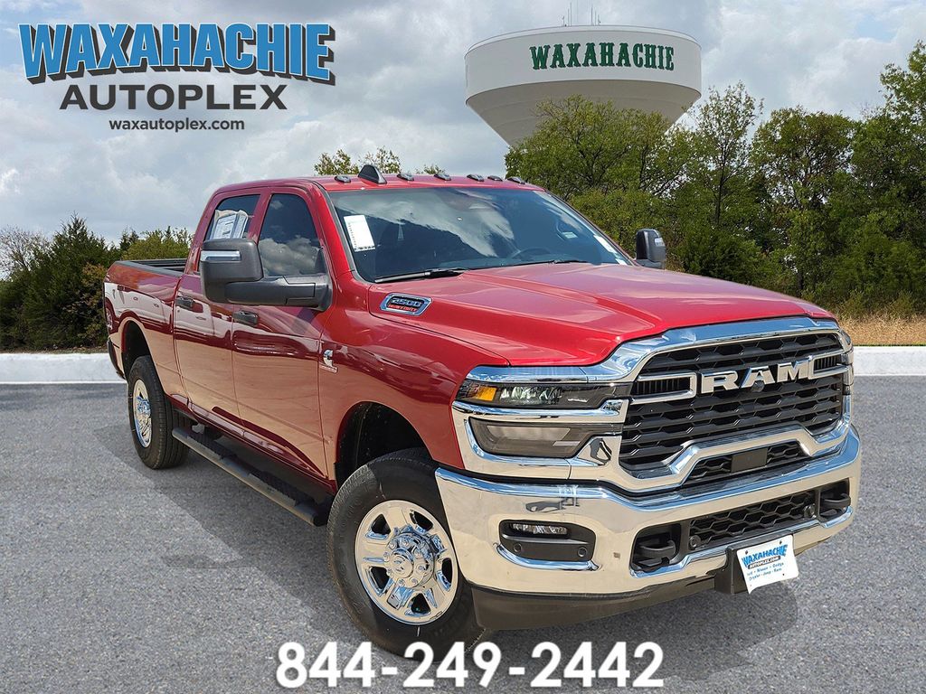 Molten Red Pearlcoat 2026 RAM 2500 Tradesman Crew Cab 4WD Pickup Truck Four-Wheel Drive 8-Speed Automatic