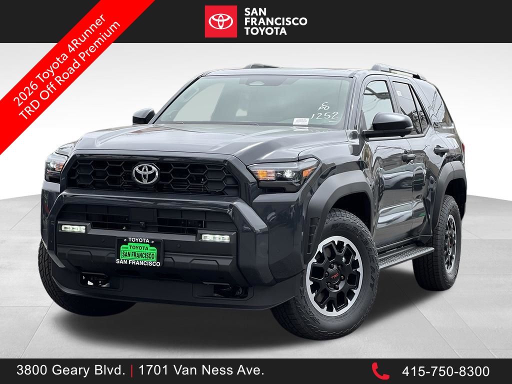 Underground 2026 Toyota 4Runner SUV / Crossover Four-Wheel Drive 8-Speed Automatic