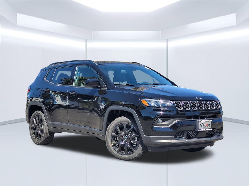 Diamond Black 2026 Jeep Compass SUV / Crossover Four-Wheel Drive 8-Speed Automatic