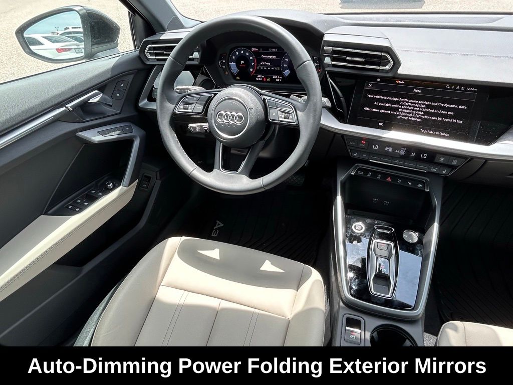 Certified Used 2025 Black Metallic Audi 40 Premium image 9