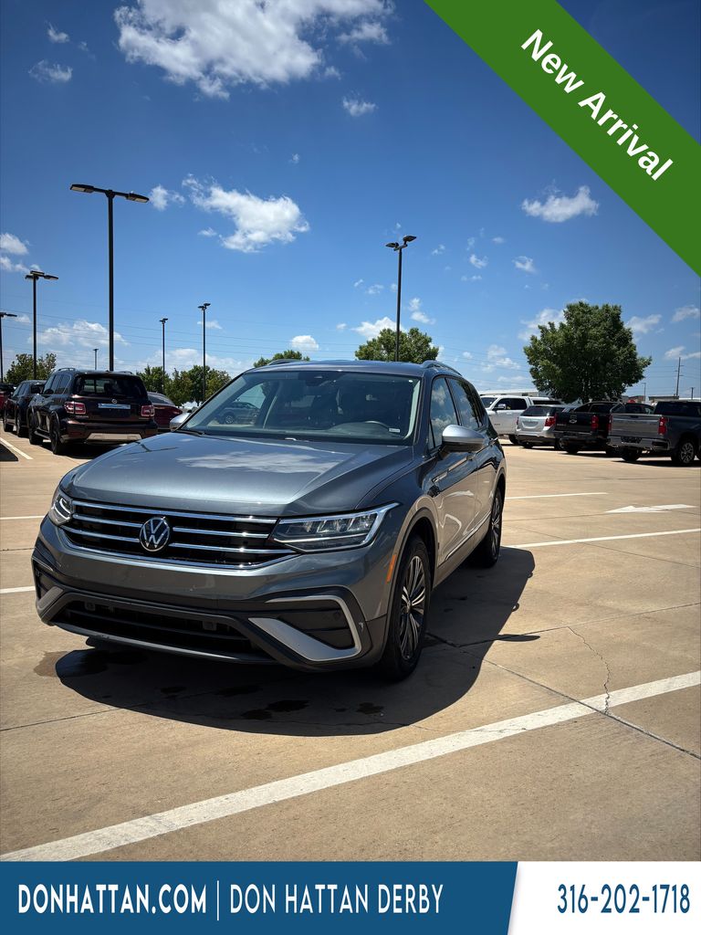 Gray 2024 Volkswagen Tiguan SUV / Crossover Front-Wheel Drive 8-Speed Automatic