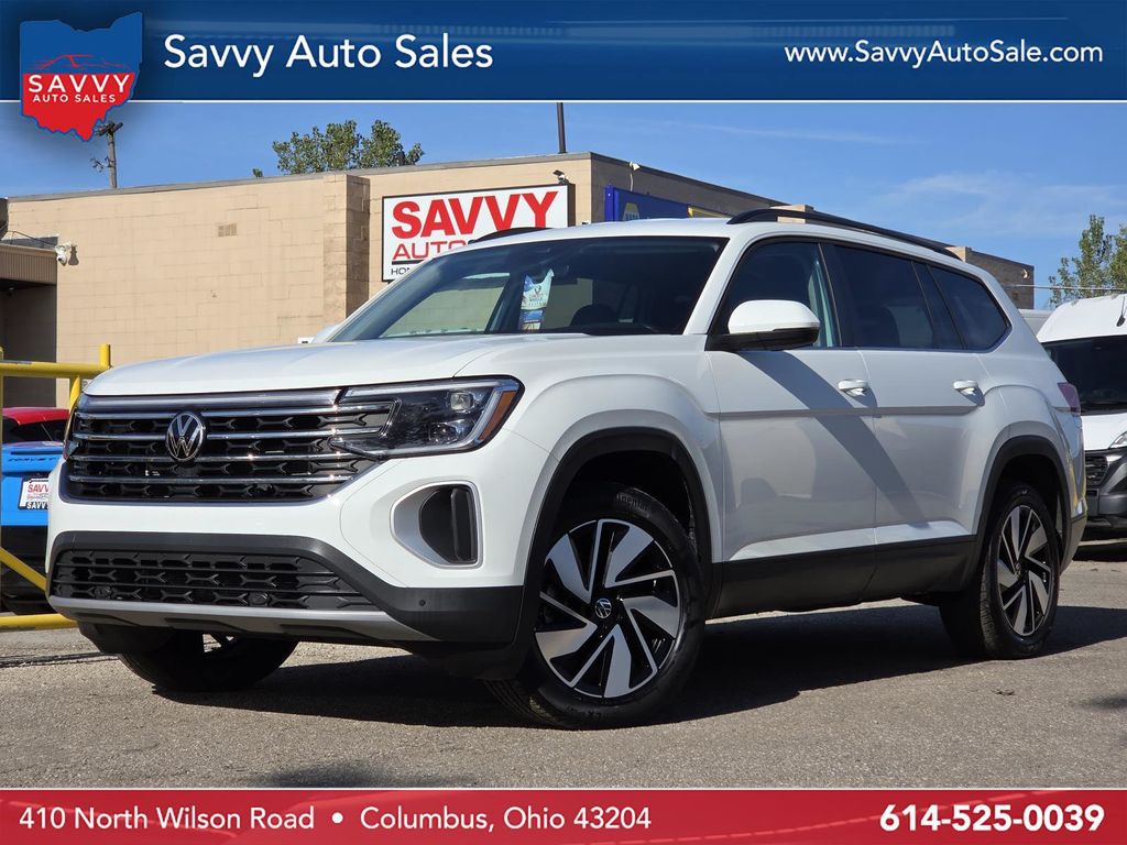 White 2025 Volkswagen Atlas SUV / Crossover Front-Wheel Drive 8-Speed Automatic