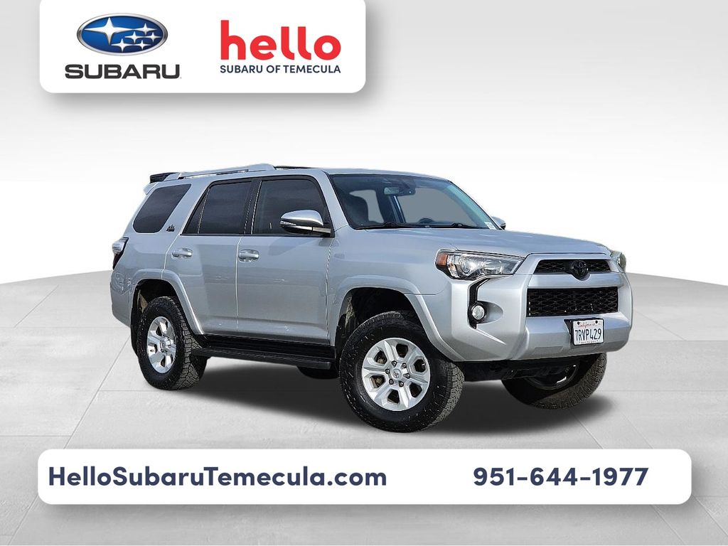 Classic Silver Metallic 2016 Toyota 4Runner SR5 4WD SUV / Crossover Four-Wheel Drive 5-Speed Automatic Overdrive