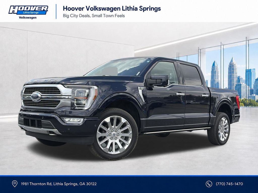 ANTIMATTER BLUE 2022 Ford F-150 Pickup Truck Four-Wheel Drive Automatic
