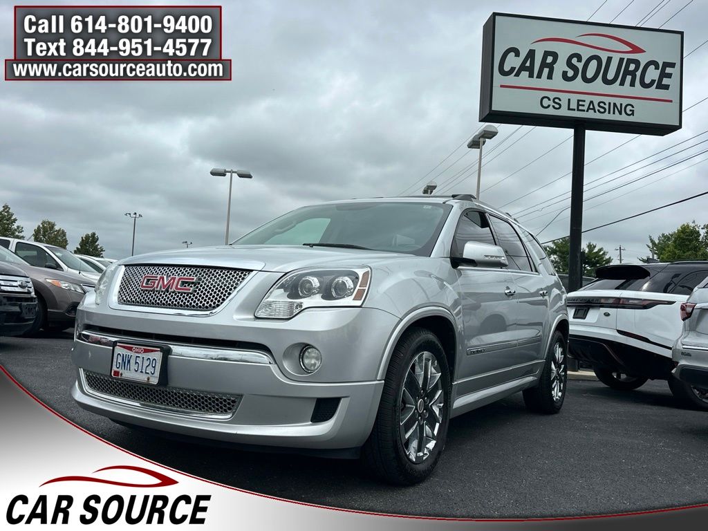Quicksilver Metallic 2011 GMC Acadia SUV / Crossover Front-Wheel Drive 6-Speed Automatic Overdrive