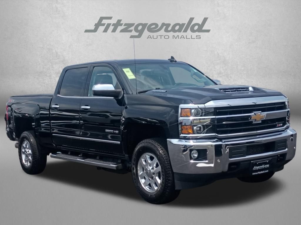Black 2019 Chevrolet Silverado 2500HD Pickup Truck Four-Wheel Drive 6-Speed Automatic