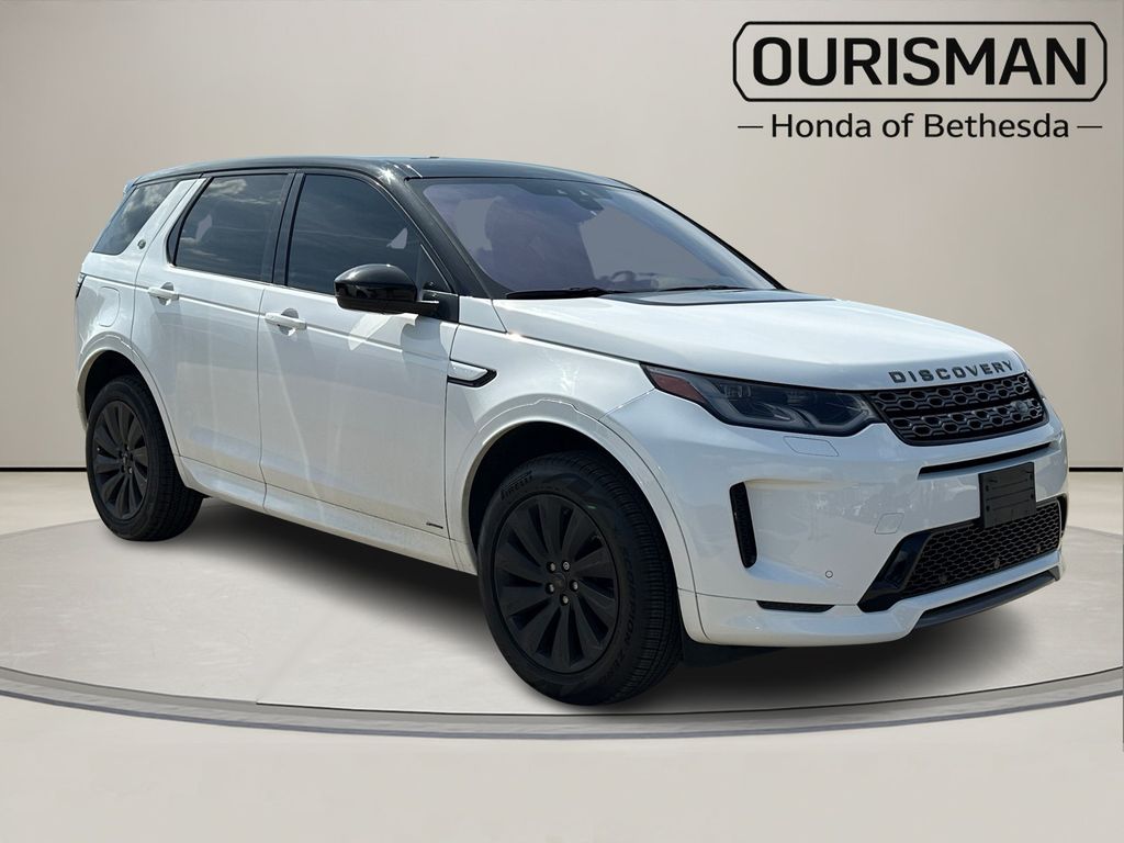 White 2020 Land Rover Discovery Sport P250 SE R-Dynamic AWD SUV / Crossover All-Wheel Drive 9-Speed Automatic