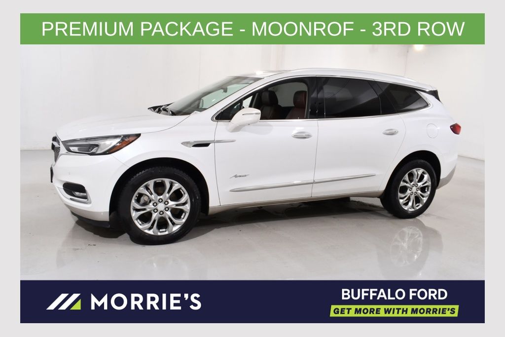 White Frost Tricoat 2019 Buick Enclave SUV / Crossover Four-Wheel Drive 9-Speed Automatic
