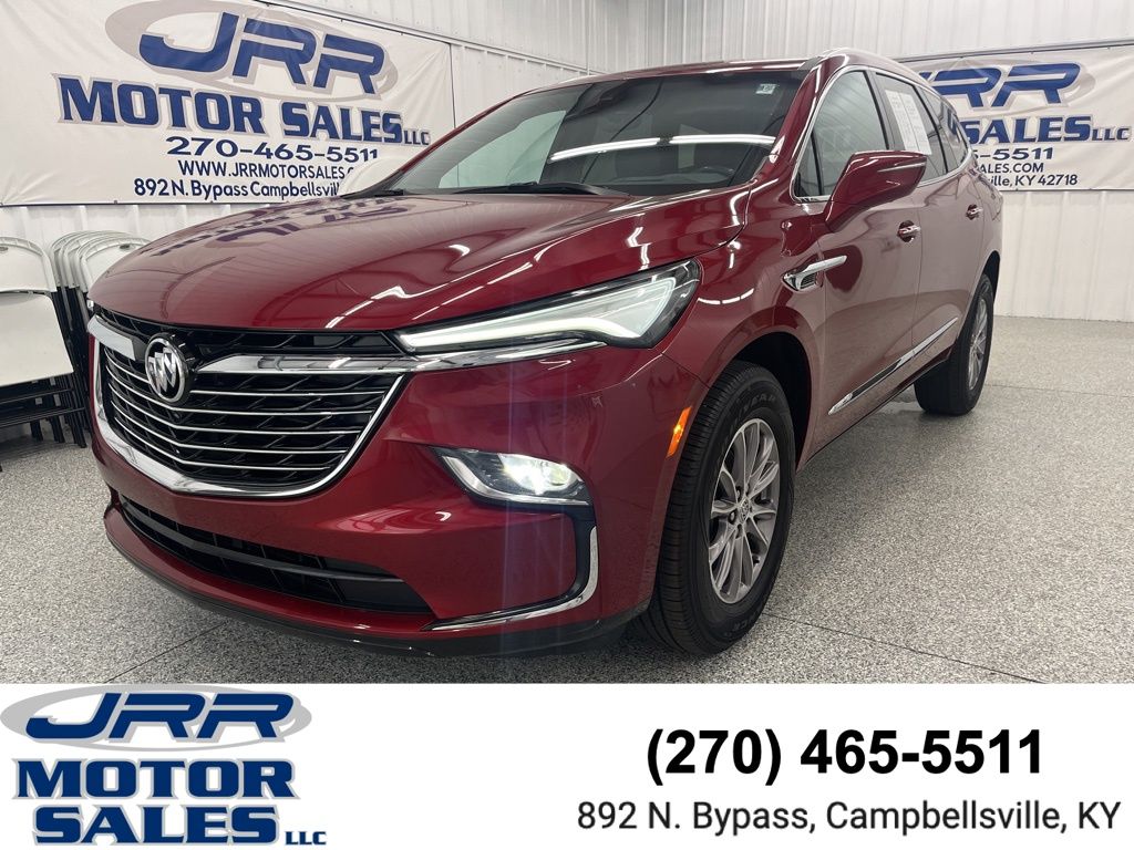 Cherry Red Tintcoat 2024 Buick Enclave Premium FWD SUV / Crossover Front-Wheel Drive 9-Speed Automatic