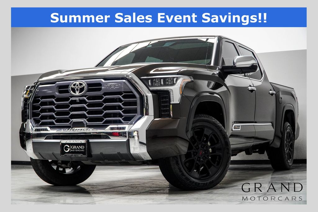 Smoked Mesquite 2023 Toyota Tundra 1794 Edition CrewMax Cab 4WD Pickup Truck Four-Wheel Drive Automatic